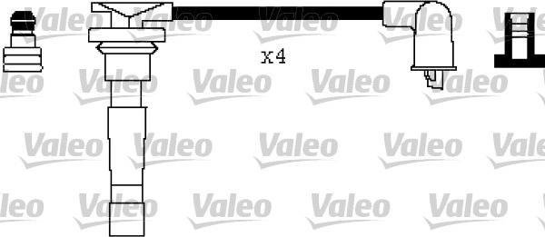 Valeo 346351 - Комплект запалителеи кабели vvparts.bg