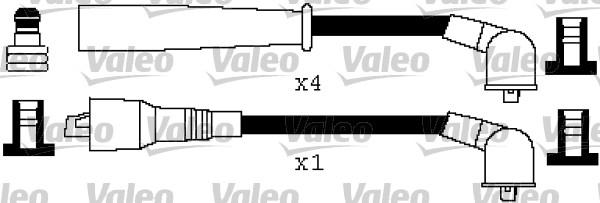 Valeo 346352 - Комплект запалителеи кабели vvparts.bg