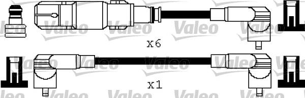 Valeo 346369 - Комплект запалителеи кабели vvparts.bg
