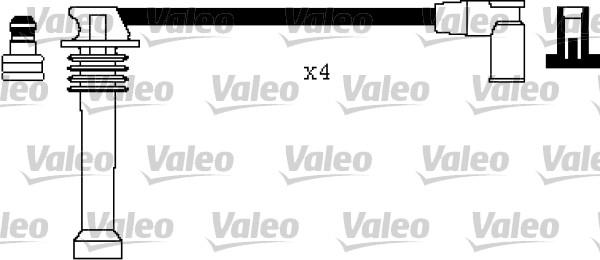 Valeo 346366 - Комплект запалителеи кабели vvparts.bg