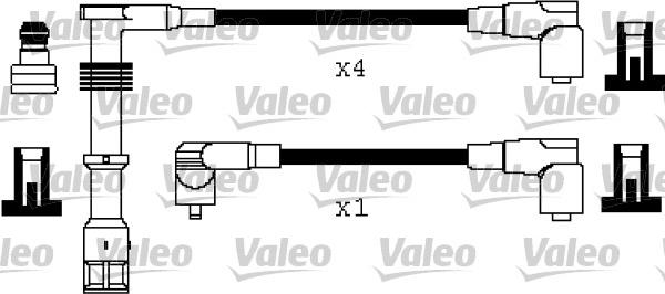 Valeo 346319 - Комплект запалителеи кабели vvparts.bg