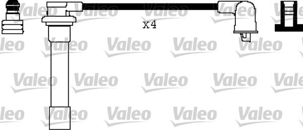 Valeo 346311 - Комплект запалителеи кабели vvparts.bg