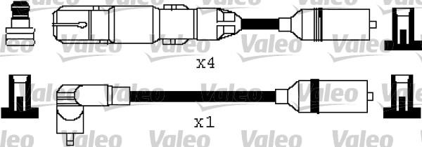 Valeo 346317 - Комплект запалителеи кабели vvparts.bg