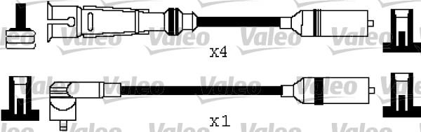 Valeo 346320 - Комплект запалителеи кабели vvparts.bg