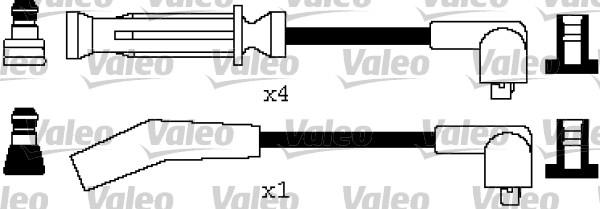 Valeo 346323 - Комплект запалителеи кабели vvparts.bg