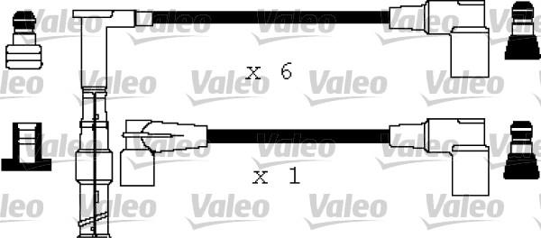 Valeo 346376 - Комплект запалителеи кабели vvparts.bg