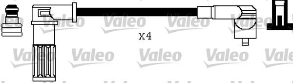 Valeo 346370 - Комплект запалителеи кабели vvparts.bg