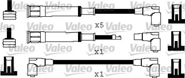 Valeo 346377 - Комплект запалителеи кабели vvparts.bg