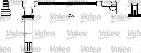 Valeo 346240 - Комплект запалителеи кабели vvparts.bg