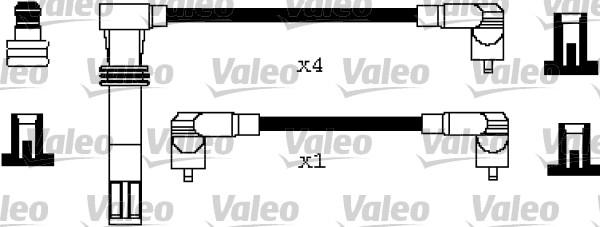 Valeo 346247 - Комплект запалителеи кабели vvparts.bg