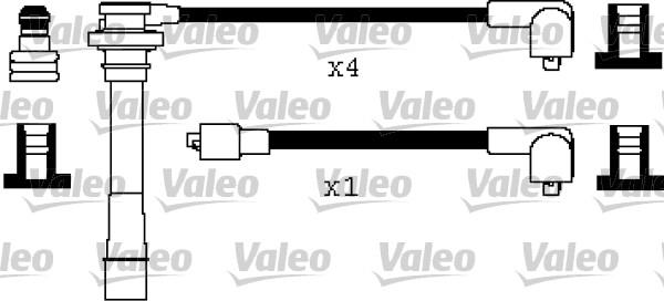 Valeo 346250 - Комплект запалителеи кабели vvparts.bg