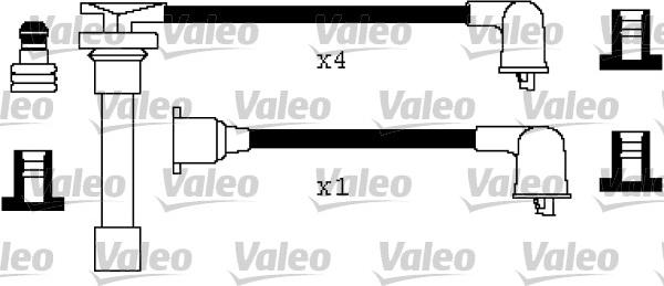 Valeo 346260 - Комплект запалителеи кабели vvparts.bg