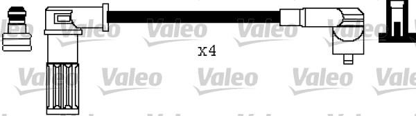 Valeo 346262 - Комплект запалителеи кабели vvparts.bg