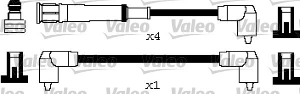 Valeo 346211 - Комплект запалителеи кабели vvparts.bg