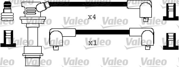 Valeo 346289 - Комплект запалителеи кабели vvparts.bg