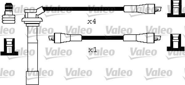 Valeo 346288 - Комплект запалителеи кабели vvparts.bg