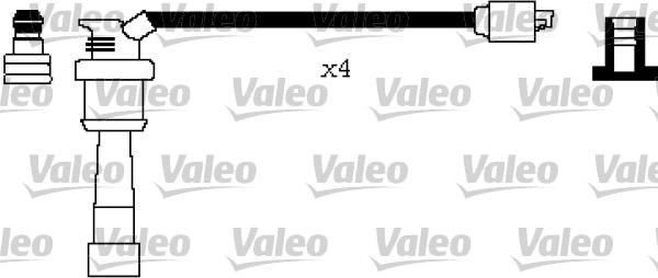 Valeo 346282 - Комплект запалителеи кабели vvparts.bg