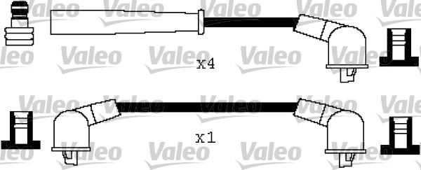 Valeo 346278 - Комплект запалителеи кабели vvparts.bg