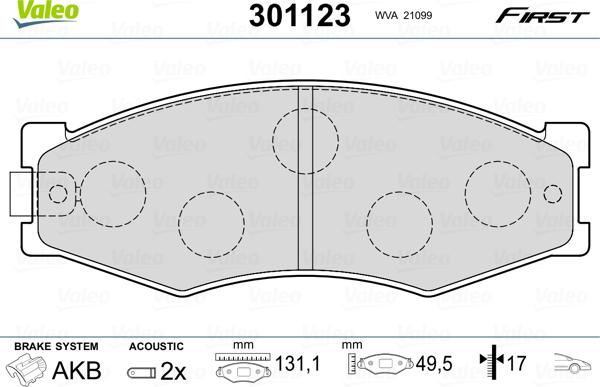 DJ Parts BP1029 - Комплект спирачно феродо, дискови спирачки vvparts.bg