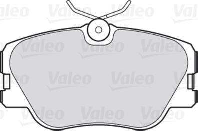 Valeo 301315 - Комплект спирачно феродо, дискови спирачки vvparts.bg