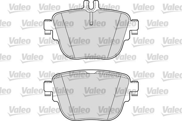 Valeo 302308 - Комплект спирачно феродо, дискови спирачки vvparts.bg