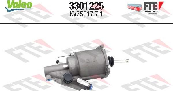 Valeo 3301225 - Усилвател за съединителя vvparts.bg