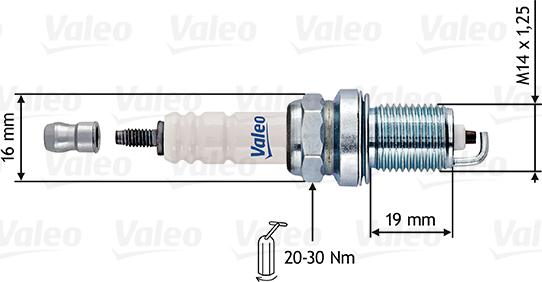 Valeo 246904 - Запалителна свещ vvparts.bg