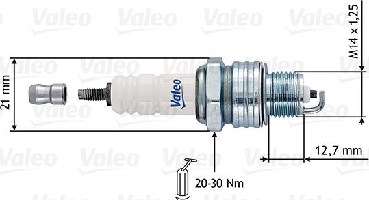 Valeo 246906 - Запалителна свещ vvparts.bg