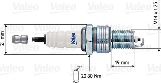 Valeo 246915 - Запалителна свещ vvparts.bg