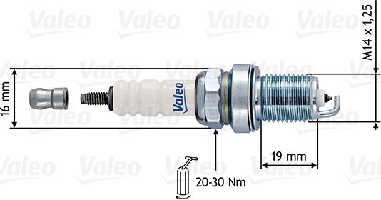 Valeo 246916 - Запалителна свещ vvparts.bg