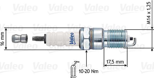 Valeo 246910 - Запалителна свещ vvparts.bg