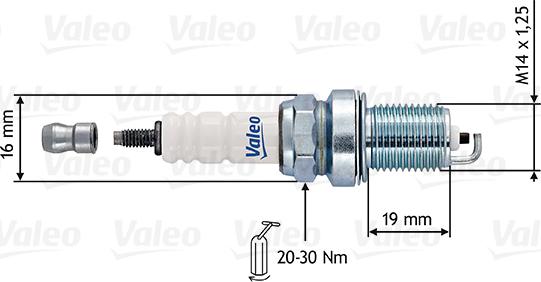 Valeo 246911 - Запалителна свещ vvparts.bg