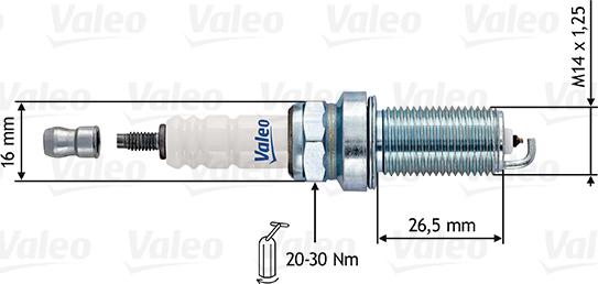 Valeo 246918 - Запалителна свещ vvparts.bg