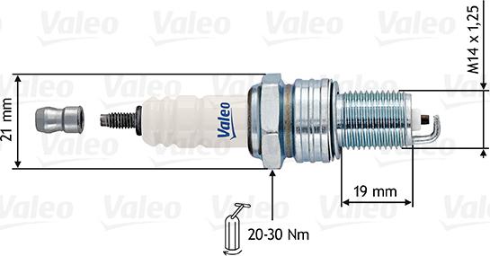 Valeo 246894 - Запалителна свещ vvparts.bg