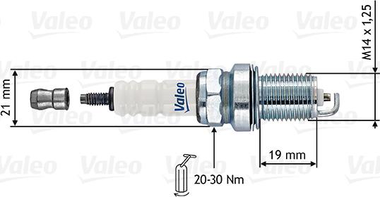 Valeo 246856 - Запалителна свещ vvparts.bg