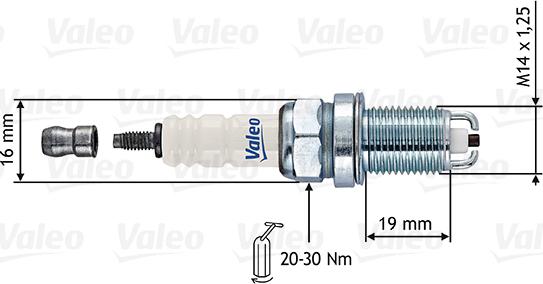 Valeo 246869 - Запалителна свещ vvparts.bg