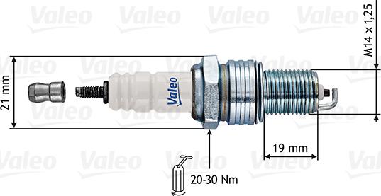 Valeo 246862 - Запалителна свещ vvparts.bg