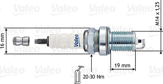 Valeo 246881 - Запалителна свещ vvparts.bg