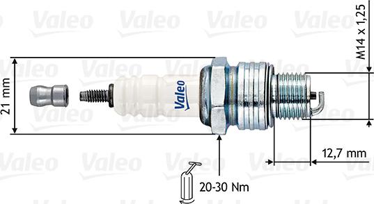 Valeo 246882 - Запалителна свещ vvparts.bg