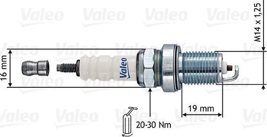 Valeo 246871 - Запалителна свещ vvparts.bg