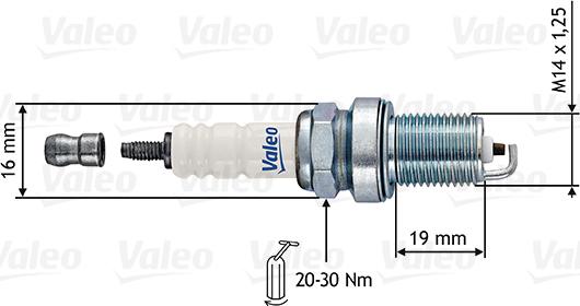 Valeo 246877 - Запалителна свещ vvparts.bg