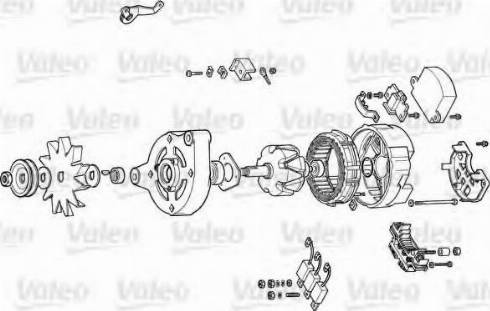 Valeo 9AR2883G - Генератор vvparts.bg