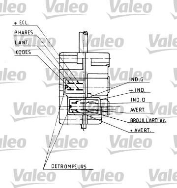 Valeo 251104 - Управляващо у-во, ключове зад волана vvparts.bg