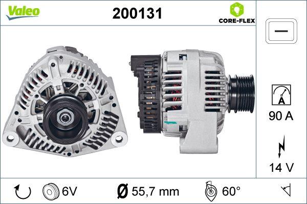 Valeo 200131 - Генератор vvparts.bg