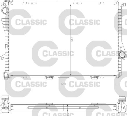 Valeo 234277 - Радиатор, охлаждане на двигателя vvparts.bg