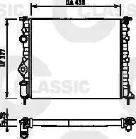 Ava Quality Cooling RT 2197 - Радиатор, охлаждане на двигателя vvparts.bg