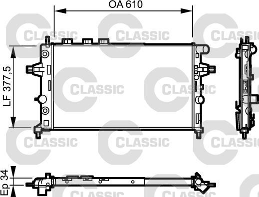 Valeo 232550 - Притискателен диск vvparts.bg