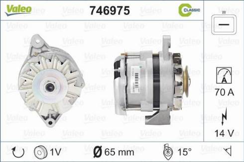 Valeo 746975 - Генератор vvparts.bg