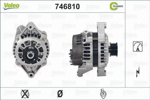 Valeo 746810 - Генератор vvparts.bg