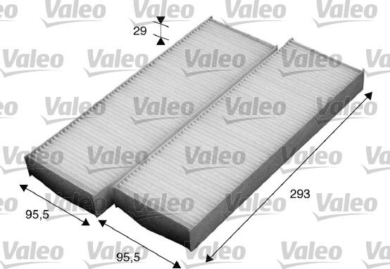 Valeo 715593 - Филтър купе (поленов филтър) vvparts.bg